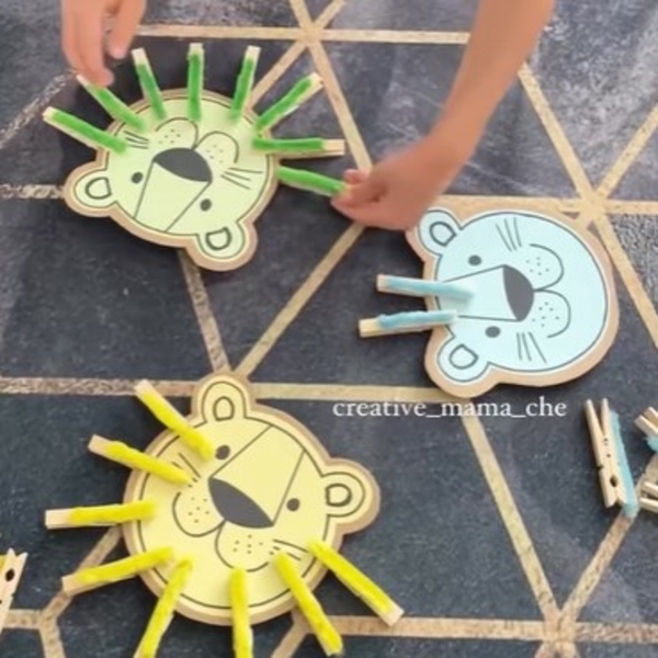 DIY Bostik UK Ideas & Inspiration Easy Lion Craft Activity - 9