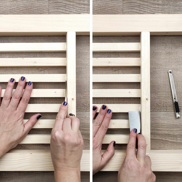 Bostik DIY Greece Tutorial Side Table step 6