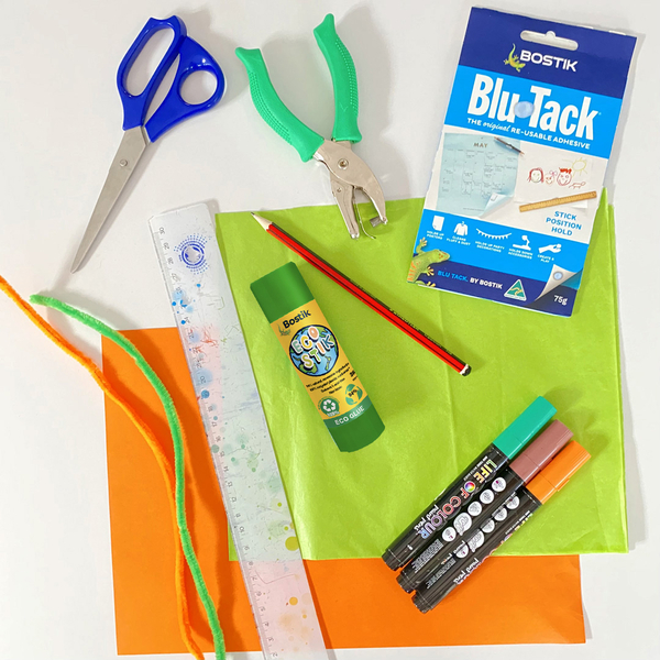 Bostik DIY New Zealand Easter Carrot Basket Materials image1