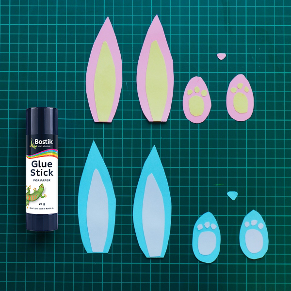 Bostik DIY South Africa Tutorial Easter Cup Bunnies step 2