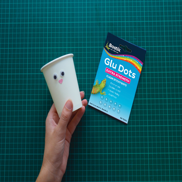 Bostik DIY South Africa Tutorial Easter Cup Bunnies step 3