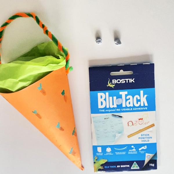 Bostik DIY New Zealand Easter Carrot Basket Step 13