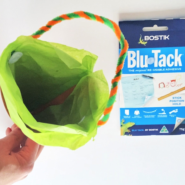 Bostik DIY New Zealand Easter Carrot Basket Step 14