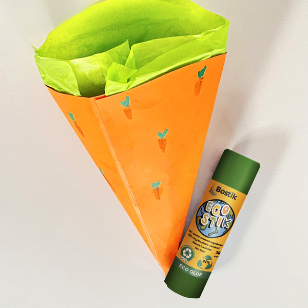 Bostik DIY New Zealand Easter Carrot Basket Step 9