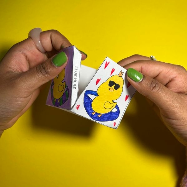 DIY Bostik UK Ideas & Inspiration - Paper Easter basket craft 4