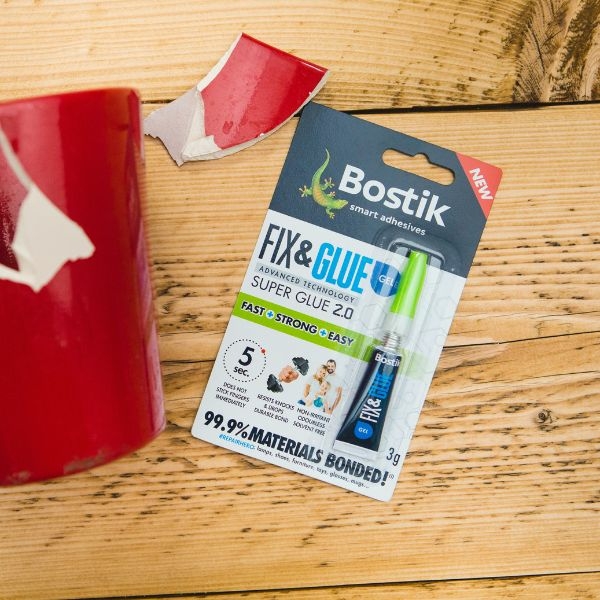 DIY Bostik UK Repair & Assembly - Fix & Glue Gel application