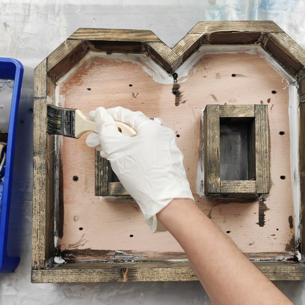 Bostik DIY Greece tutorial Planter step 12