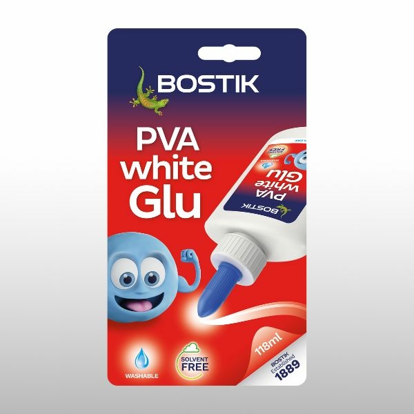 DIY Bostik UK Stationery & Craft - PVA white Glu pack shot 1