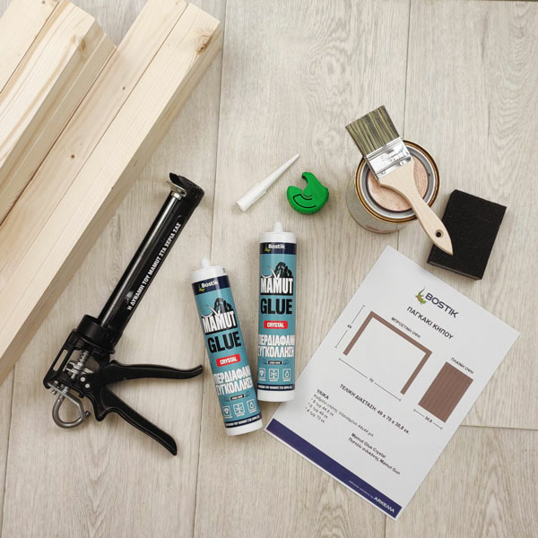 Bostik DIY Greece Tutorial Bench step 1