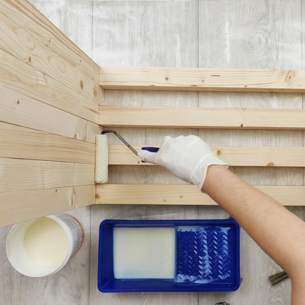 Bostik DIY Greece Tutorial Bench step 8