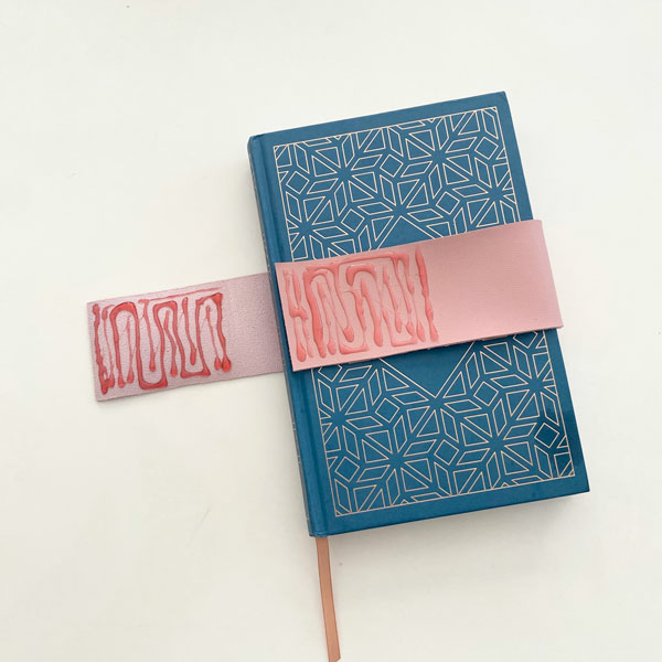 Bostik DIY Philippines tutorial How to Create Leather Book Band step 3