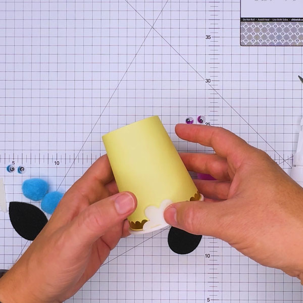 Bostik DIY South Africa Tutorial Paper Cup Koala Bear Step 2