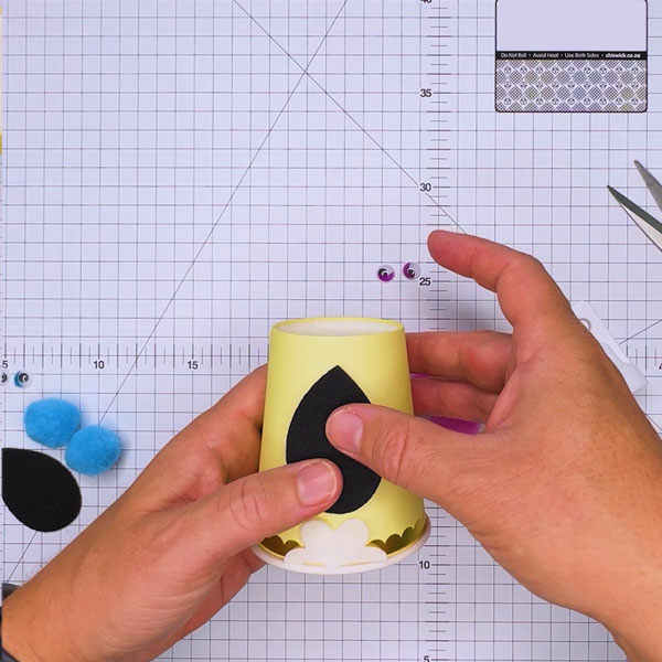 Bostik DIY South Africa Tutorial Paper Cup Koala Bear Step 3