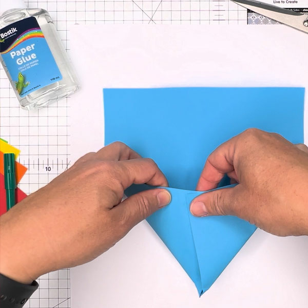 Bostik DIY South Africa Tutorial Paper Flower step 1