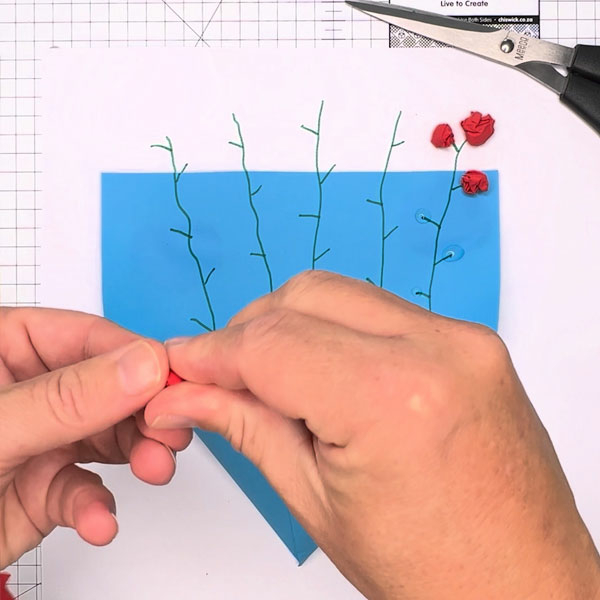 Bostik DIY South Africa Tutorial Paper Flower step 3