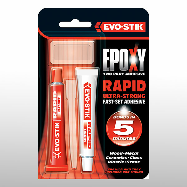 Bostik DIY UK rapair evo stik epoxy rapid tubes product image