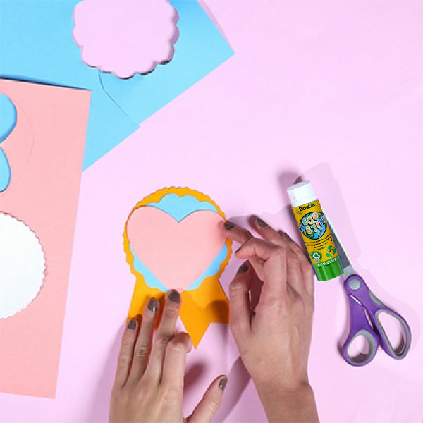 bostik diy new zealand egg mothers day ribbon complete step 3