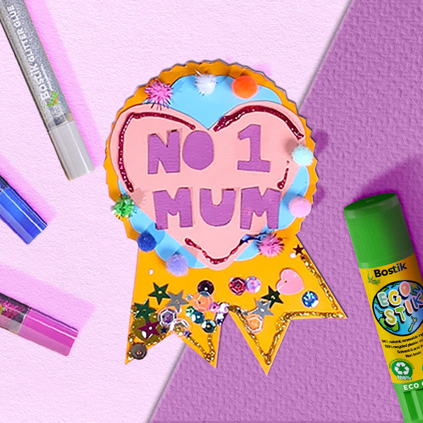 Bostik DIY New Zealand tutorial Mothers Day Ribbon Step 5