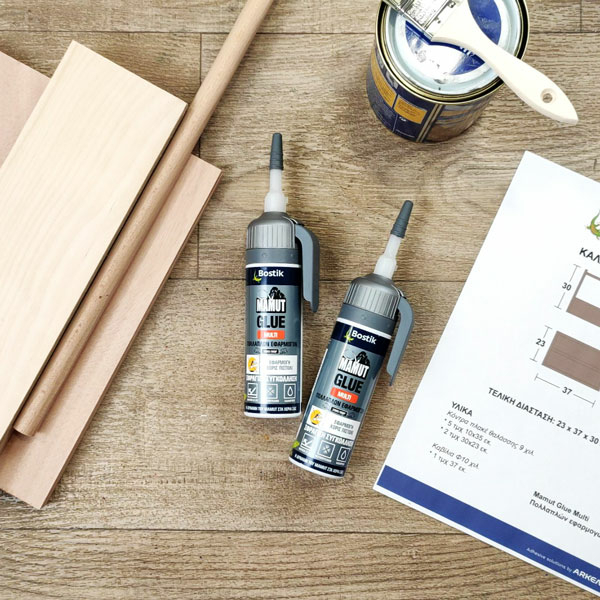 Bostik DIY Greece Tutorial BBQtray step 1