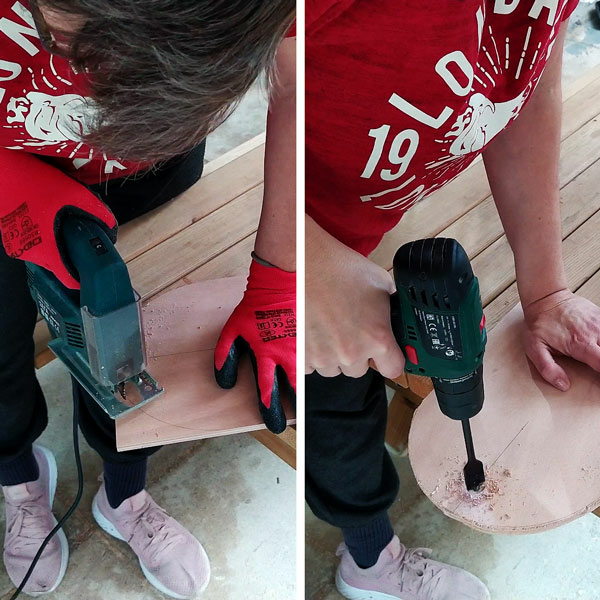 Bostik DIY Greece Tutorial BBQtray step 3