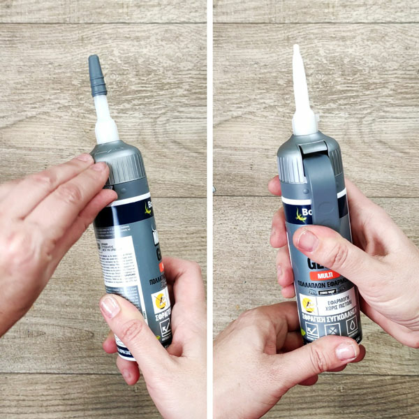 Bostik DIY Greece Tutorial BBQtray step 5