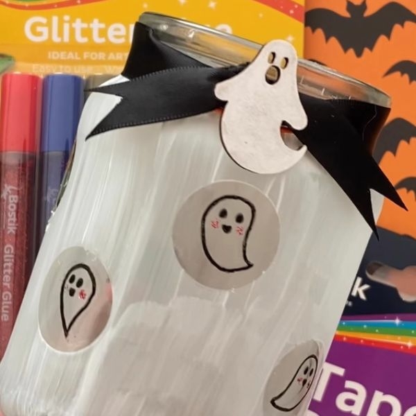 Bostik DIY Ireland Ideas and Inspiration Halloween Jar Lanterns Step 7