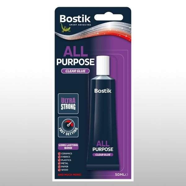 DIY Bostik UK Repair & Assembly - All Purpose Glue 50ml Pack shot