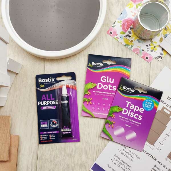 Bostik DIY Greece Tutorial Crafts Organizer step 1
