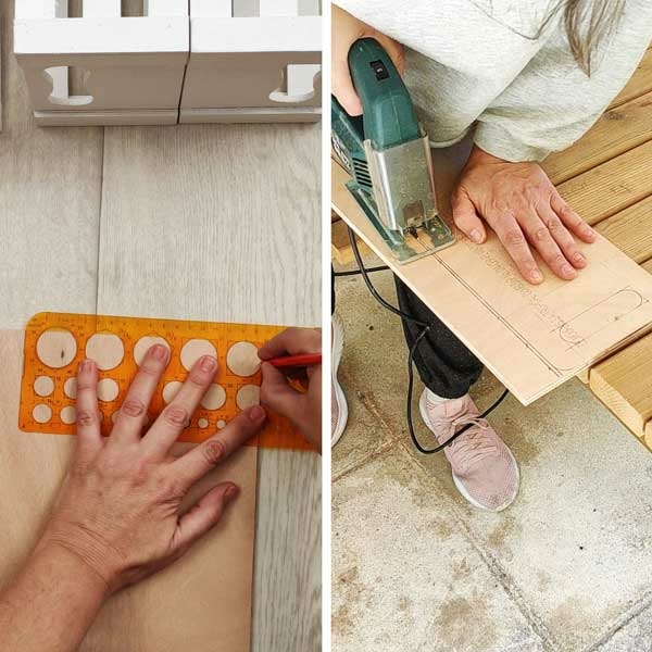 Bostik DIY Greece Tutorial Crafts Organizer step 2