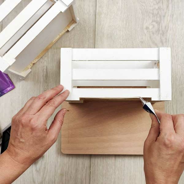 Bostik DIY Greece Tutorial Crafts Organizer step 6