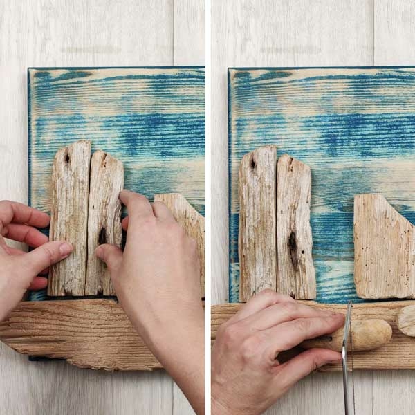 Bostik DIY Greece Tutorial Seawood step 3