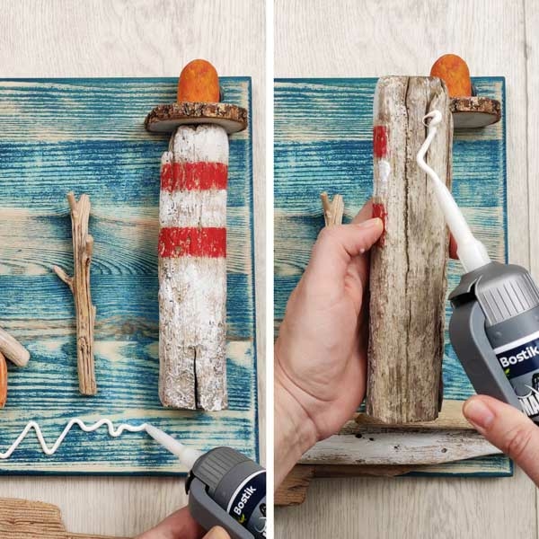 Bostik DIY Greece Tutorial Seawood step 8