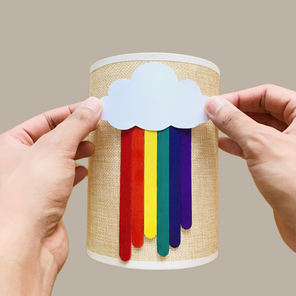 Bostik DIY Philippines tutorial Dress Up Your Lamp with Glu Dots step 5