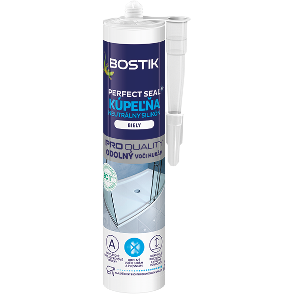 Bostik DIY Slovakia Perfect Seal Neutral Sanitary Silicone Packshot