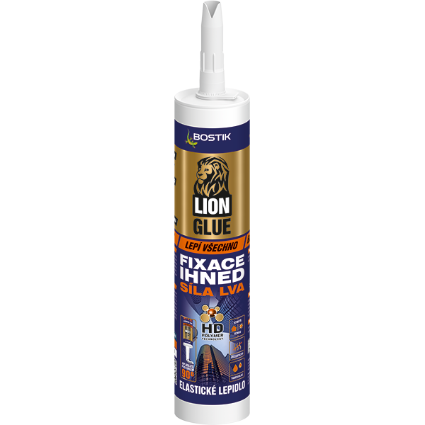 Bostik DIY Czech Republic Fixpro Lion Glue Unversal Assembly Construction Glue Packshot