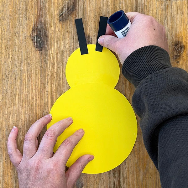 Bostik DIY South Africa Tutorial Bumblebee step 5