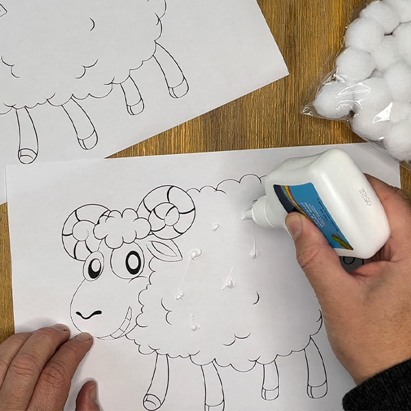 Bostik DIY South Africa Tutorial Sheep step 2