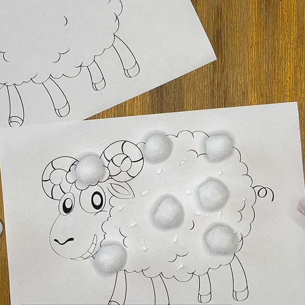 Bostik DIY South Africa Tutorial Sheep step 3