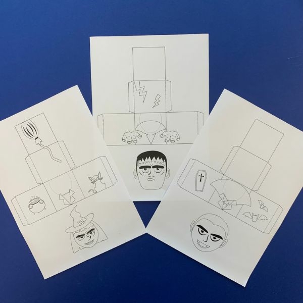 DIY Bostik UK Ideas & Inspiration - Halloween monsters craft 1