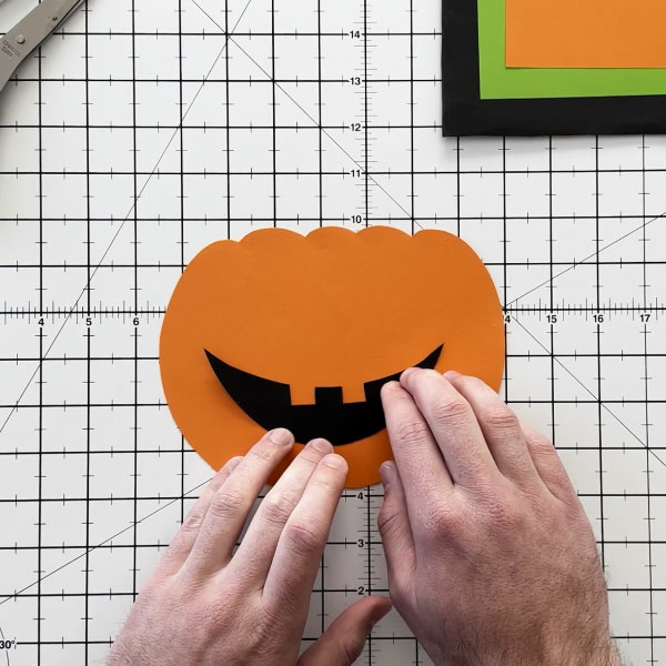 Bostik DIY Australia Tutorial Halloween Pumpkin step 2