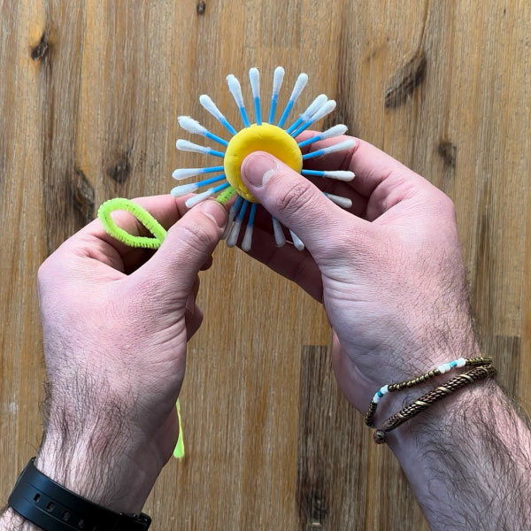 Bostik DIY South Africa Tutorial Flower Craft step 5