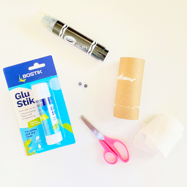 Bostik DIY Australia Halloween Mummy Craft Project Step 1